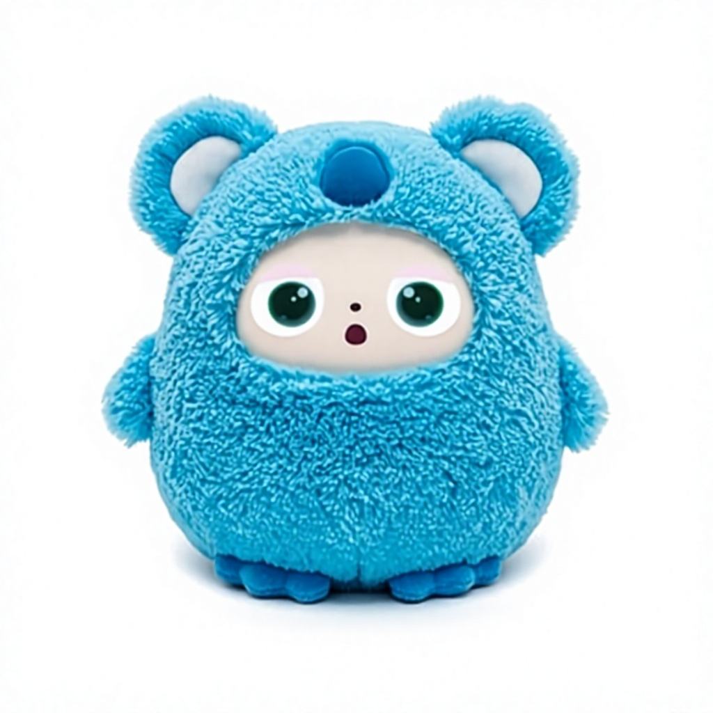 Bluu – Der blaue Plüsch-Bär