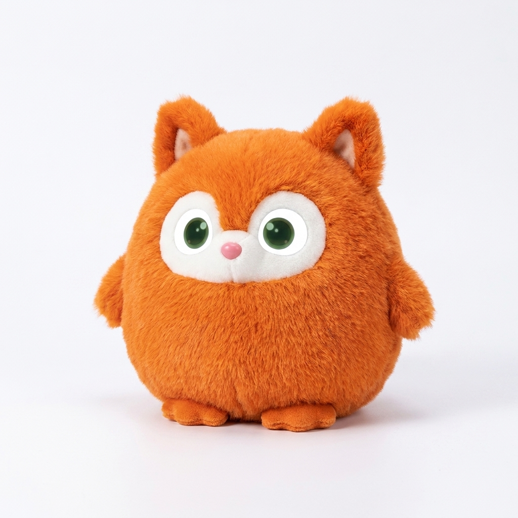 AI Plüschtier Oranger Fuchs