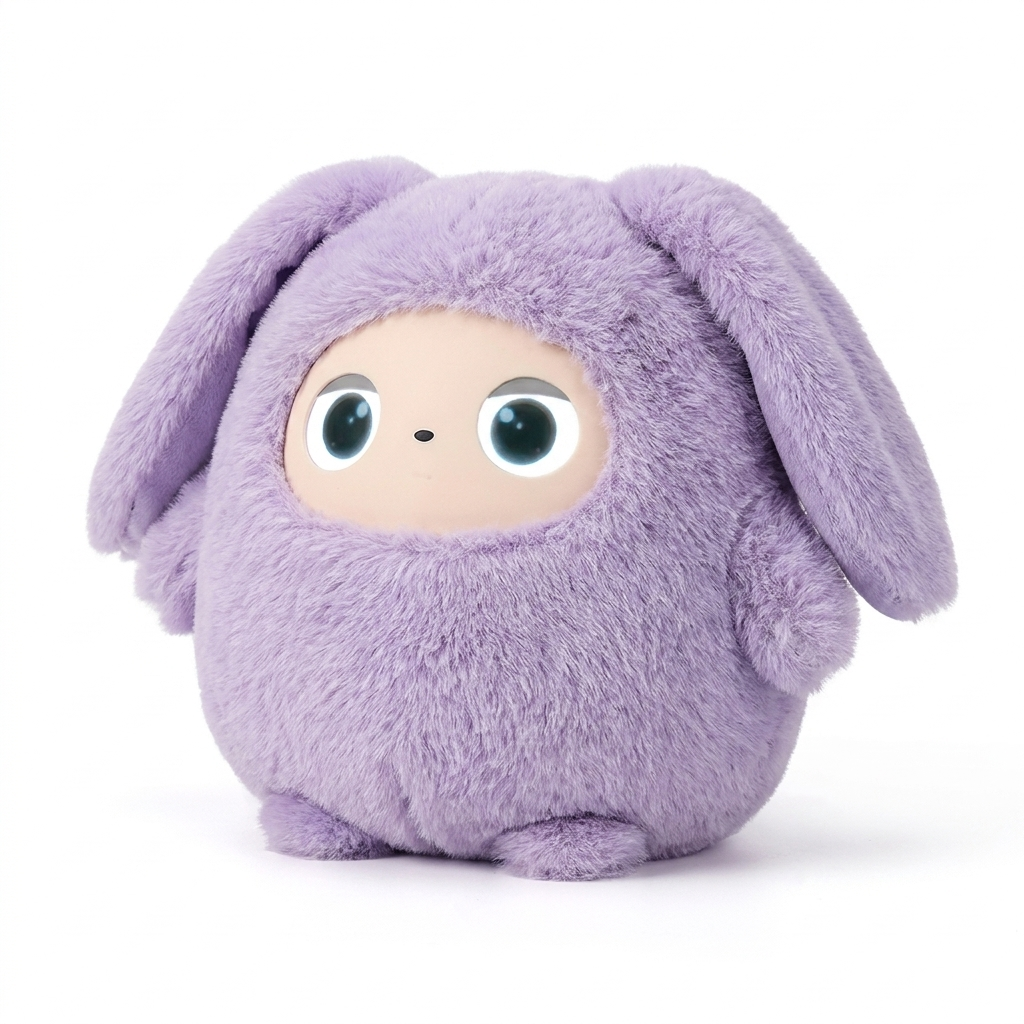 AI Plüschtier Lila Hase