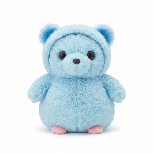 AI Plüschtier Blauer Bär